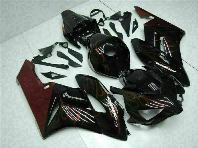 2004-2005 Red Flame Honda CBR1000RR Motorcycle Fairing Kits UK Factory 2004-2005 Red Flame Honda CBR1000RR Motorcycle Fairing Kits UK Factory