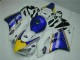 2004-2005 Blue White Honda CBR1000RR Motorcyle Fairings UK Factory 2004-2005 Blue White Honda CBR1000RR Motorcyle Fairings UK Factory