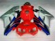 2004-2005 Red Silver Blue Honda CBR1000RR Motorcycle Fairings Kit UK Factory 2004-2005 Red Silver Blue Honda CBR1000RR Motorcycle Fairings Kit UK Factory