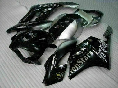 2004-2005 Black SevenStars Honda CBR1000RR Bike Fairings UK Factory