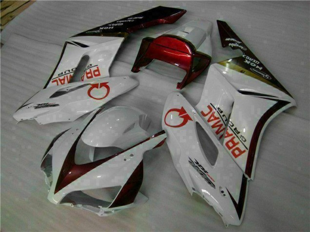 2004-2005 White Red Honda CBR1000RR Moto Fairings UK Factory 2004-2005 White Red Honda CBR1000RR Moto Fairings UK Factory