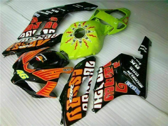 2004-2005 Orange Green Honda CBR1000RR Motor Fairings UK Factory