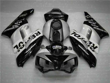 2004-2005 Black Silver Repsol Honda CBR1000RR Motorcycle Fairings Kit UK Factory