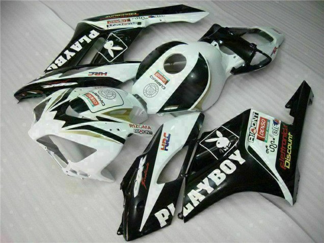 2004-2005 Black White Honda CBR1000RR Motorcycle Fairings UK Factory 2004-2005 Black White Honda CBR1000RR Motorcycle Fairings UK Factory