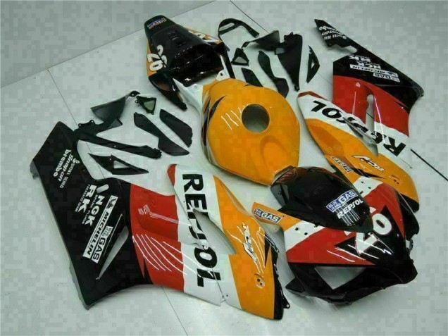 2004-2005 Orange Black Repsol HondaCBR1000RR Motorbike Fairings UK Factory 2004-2005 Orange Black Repsol HondaCBR1000RR Motorbike Fairings UK Factory