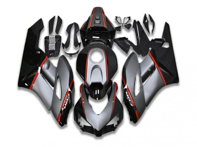 2004-2005 Black Grey Red Honda CBR1000RR Motorcycle Replacement Fairings UK Factory 2004-2005 Black Grey Red Honda CBR1000RR Motorcycle Replacement Fairings UK Factory