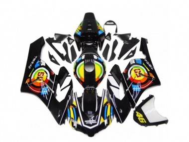 2004-2005 Black Honda CBR1000RR Motorcycle Fairings Kits UK Factory