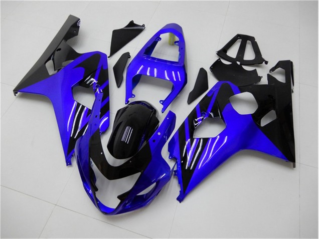 2004-2005 Blue Black Suzuki GSXR 600/750 Motorcycle Fairings Kits UK Factory 2004-2005 Blue Black Suzuki GSXR 600/750 Motorcycle Fairings Kits UK Factory