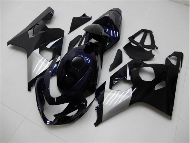 2004-2005 Blue Silver Suzuki GSXR 600/750 Replacement Fairings UK Factory 2004-2005 Blue Silver Suzuki GSXR 600/750 Replacement Fairings UK Factory