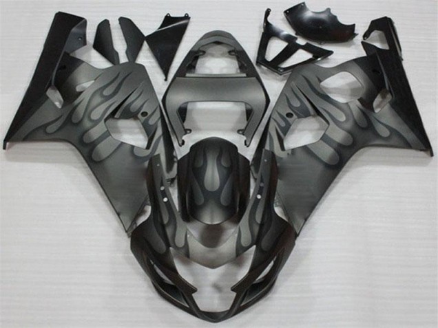 2004-2005 Black Grey Suzuki GSXR 600/750 Motorcylce Fairings UK Factory 2004-2005 Black Grey Suzuki GSXR 600/750 Motorcylce Fairings UK Factory