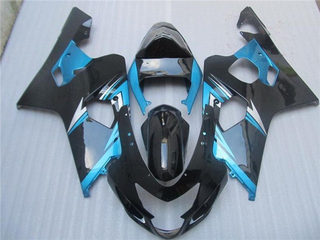 2004-2005 Blue Black Suzuki GSXR 600/750 Motorcycle Fairing Kit UK Factory 2004-2005 Blue Black Suzuki GSXR 600/750 Motorcycle Fairing Kit UK Factory