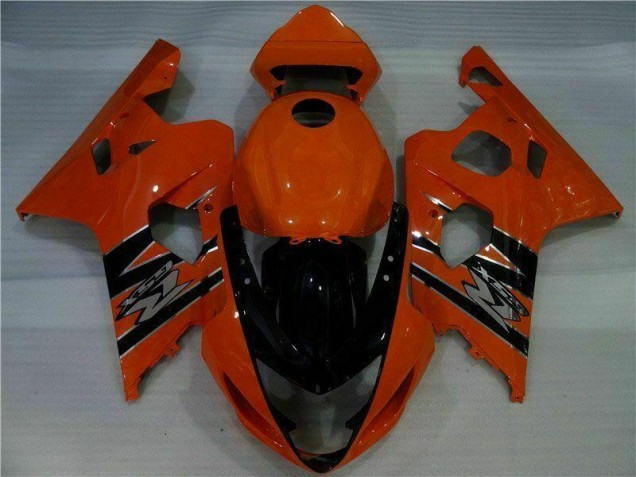 2004-2005 Orange Black Suzuki GSXR 600/750 Motorcycle Fairings Kits UK Factory 2004-2005 Orange Black Suzuki GSXR 600/750 Motorcycle Fairings Kits UK Factory
