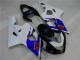 2004-2005 Blue White Suzuki GSXR 600/750 Motorcycle Replacement Fairings UK Factory 2004-2005 Blue White Suzuki GSXR 600/750 Motorcycle Replacement Fairings UK Factory