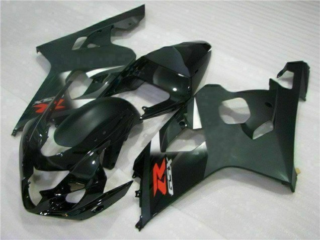 2004-2005 Black Suzuki GSXR 600/750 Motorbike Fairings UK Factory 2004-2005 Black Suzuki GSXR 600/750 Motorbike Fairings UK Factory