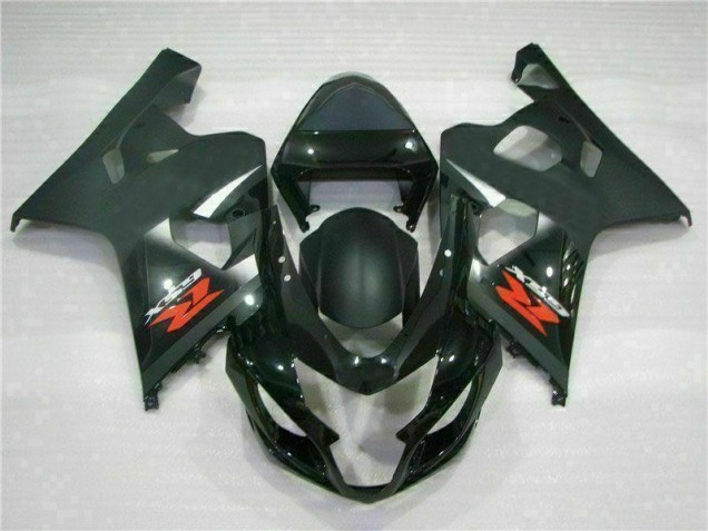 2004-2005 Black Suzuki GSXR 600/750 Motorbike Fairings UK Factory 2004-2005 Black Suzuki GSXR 600/750 Motorbike Fairings UK Factory