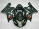 2004-2005 Black Suzuki GSXR 600/750 Motorbike Fairings UK Factory 2004-2005 Black Suzuki GSXR 600/750 Motorbike Fairings UK Factory