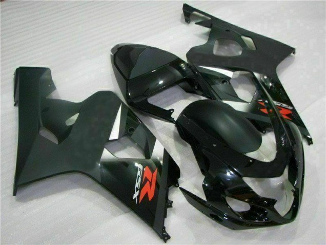 2004-2005 Black Suzuki GSXR 600/750 Motorbike Fairings UK Factory 2004-2005 Black Suzuki GSXR 600/750 Motorbike Fairings UK Factory