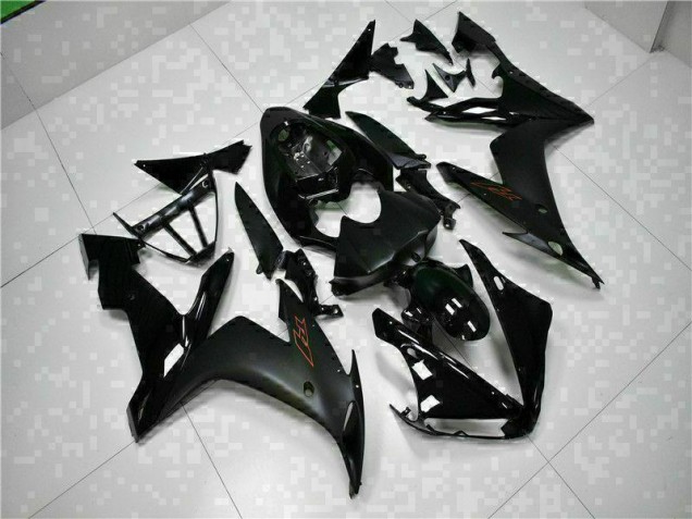 2004-2006 Black Yamaha YZF R1 Motorbike Fairings UK Factory 2004-2006 Black Yamaha YZF R1 Motorbike Fairings UK Factory