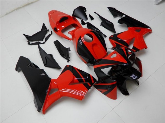 2005-2006 Red Black Honda CBR600RR Motorbike Fairing & Bodywork UK Factory 2005-2006 Red Black Honda CBR600RR Motorbike Fairing & Bodywork UK Factory