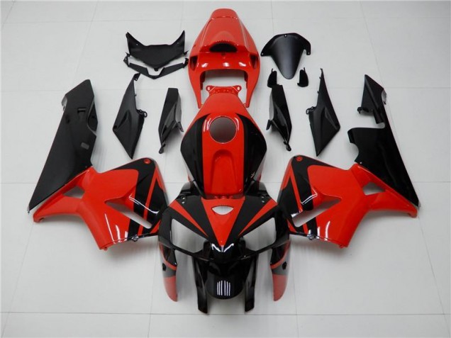 2005-2006 Red Black Honda CBR600RR Motorbike Fairing & Bodywork UK Factory 2005-2006 Red Black Honda CBR600RR Motorbike Fairing & Bodywork UK Factory