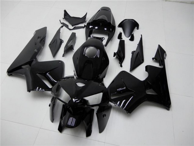 2005-2006 Glossy Black Honda CBR600RR Motorcycle Fairing Kit UK Factory 2005-2006 Glossy Black Honda CBR600RR Motorcycle Fairing Kit UK Factory