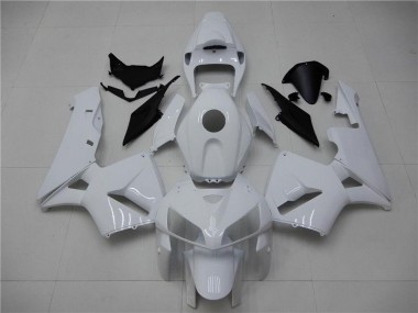 2005-2006 Glossy White Honda CBR600RR Replacement Motorcycle Fairings UK Factory