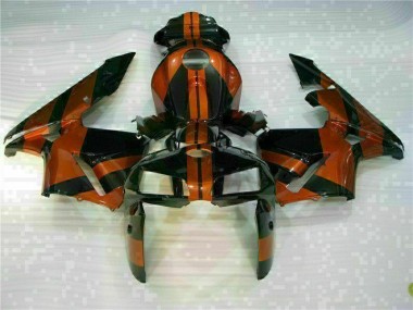 2005-2006 Black Red Honda CBR600RR Motor Fairings UK Factory