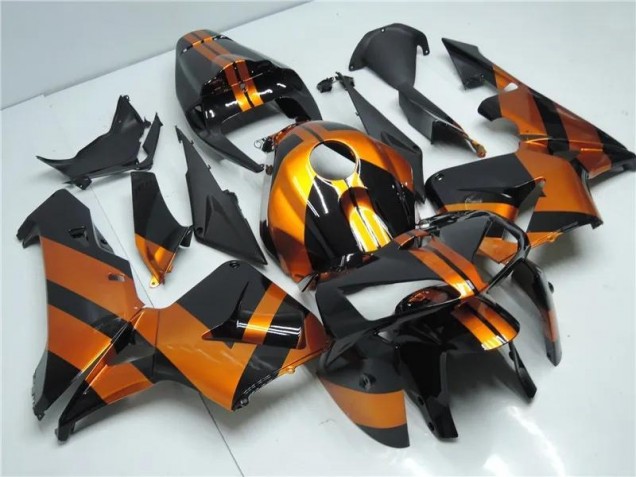 2005-2006 Orange Black Honda CBR600RR Motorcycle Fairing Kits UK Factory 2005-2006 Orange Black Honda CBR600RR Motorcycle Fairing Kits UK Factory