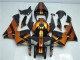 2005-2006 Orange Black Honda CBR600RR Motorcycle Fairing Kits UK Factory 2005-2006 Orange Black Honda CBR600RR Motorcycle Fairing Kits UK Factory