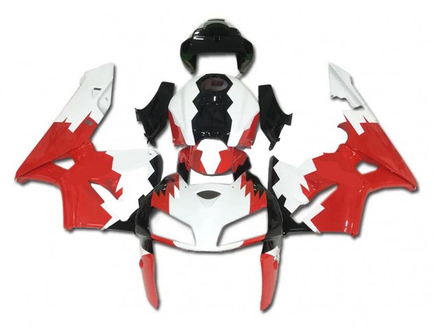 2005-2006 Red White Black Honda CBR600RR Motorbike Fairing UK Factory 2005-2006 Red White Black Honda CBR600RR Motorbike Fairing UK Factory