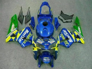 2005-2006 Blue Honda CBR600RR Bike Fairings UK Factory