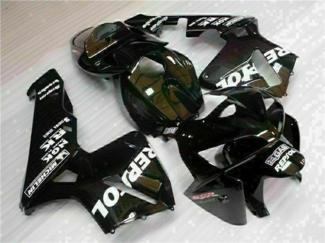 2005-2006 Black Repsol Honda CBR600RR Motorbike Fairing & Bodywork UK Factory 2005-2006 Black Repsol Honda CBR600RR Motorbike Fairing & Bodywork UK Factory