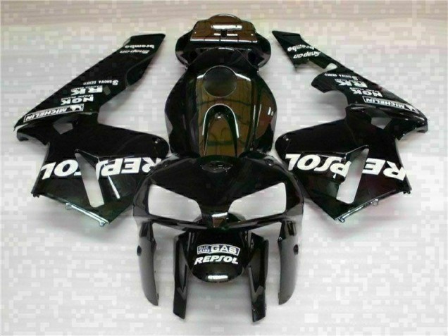 2005-2006 Black Repsol Honda CBR600RR Motorbike Fairing & Bodywork UK Factory 2005-2006 Black Repsol Honda CBR600RR Motorbike Fairing & Bodywork UK Factory