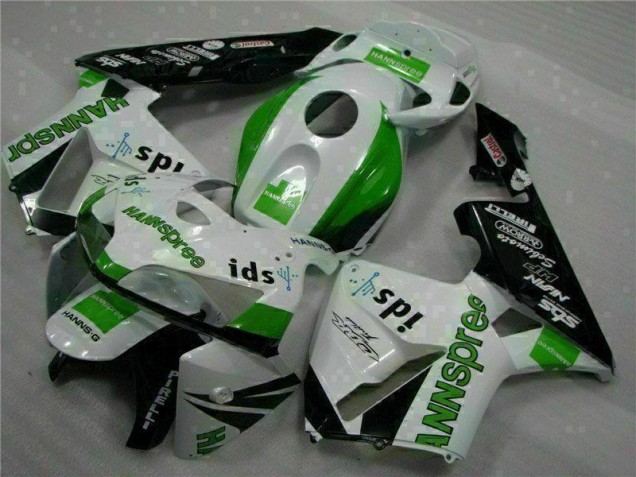 2005-2006 Green Honda CBR600RR Motor Bike Fairings UK Factory 2005-2006 Green Honda CBR600RR Motor Bike Fairings UK Factory