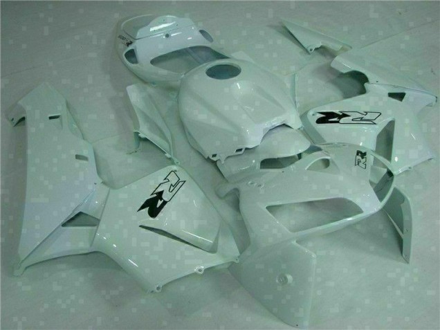 2005-2006 White Honda CBR600RR Replacement Motorcycle Fairings UK Factory 2005-2006 White Honda CBR600RR Replacement Motorcycle Fairings UK Factory