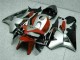 2005-2006 Black Silver Red Honda CBR600RR Motorcycle Fairings UK Factory 2005-2006 Black Silver Red Honda CBR600RR Motorcycle Fairings UK Factory