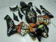 2005-2006 Black Honda CBR600RR Bike Fairings & Bodywork UK Factory 2005-2006 Black Honda CBR600RR Bike Fairings & Bodywork UK Factory