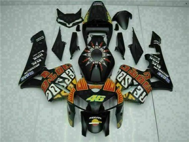 2005-2006 Black Honda CBR600RR Bike Fairings & Bodywork UK Factory