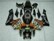 2005-2006 Black Honda CBR600RR Bike Fairings & Bodywork UK Factory 2005-2006 Black Honda CBR600RR Bike Fairings & Bodywork UK Factory