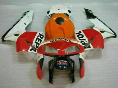 2005-2006 Orange Black Repsol Honda CBR600RR Motorcycle Bodywork UK Factory