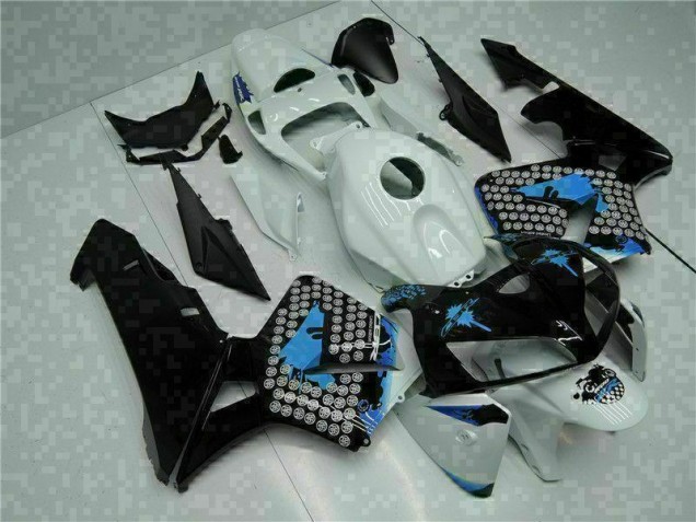 2005-2006 Black Honda CBR600RR Motorcycle Fairings Kits UK Factory 2005-2006 Black Honda CBR600RR Motorcycle Fairings Kits UK Factory