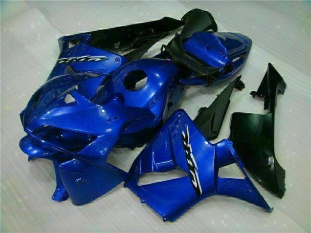 2005-2006 Blue Honda CBR600RR Motorcycle Fairings Kit UK Factory 2005-2006 Blue Honda CBR600RR Motorcycle Fairings Kit UK Factory