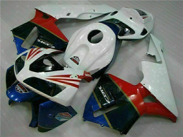 2005-2006 White Honda CBR600RR Motorcycle Fairings UK Factory 2005-2006 White Honda CBR600RR Motorcycle Fairings UK Factory