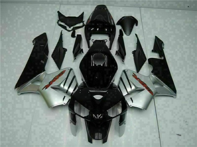 2005-2006 Silver Honda CBR600RR Motorbike Fairings UK Factory 2005-2006 Silver Honda CBR600RR Motorbike Fairings UK Factory