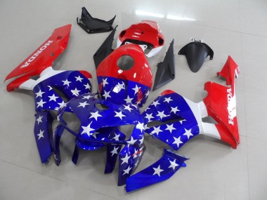 2005-2006 America Flag Honda CBR600RR Motorcycle Fairings UK Factory