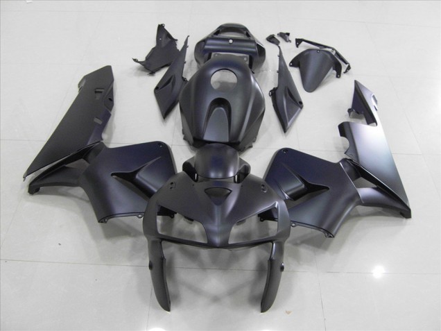 2005-2006 Matte Black Honda CBR600RR Motorcycle Fairing Kits UK Factory 2005-2006 Matte Black Honda CBR600RR Motorcycle Fairing Kits UK Factory