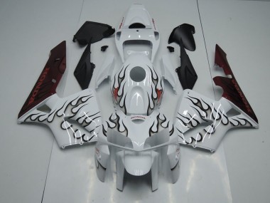 2005-2006 Black Flame Honda CBR600RR Motorbike Fairing UK Factory