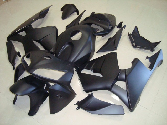 2005-2006 Matte Black Honda CBR600RR Motorbike Fairing UK Factory 2005-2006 Matte Black Honda CBR600RR Motorbike Fairing UK Factory