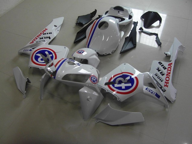 2005-2006 Blue White Red Honda CBR600RR Motorcycle Bodywork UK Factory 2005-2006 Blue White Red Honda CBR600RR Motorcycle Bodywork UK Factory