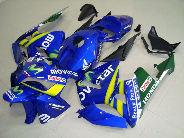 2005-2006 Movistar Honda CBR600RR Bike Fairing Kit UK Factory 2005-2006 Movistar Honda CBR600RR Bike Fairing Kit UK Factory